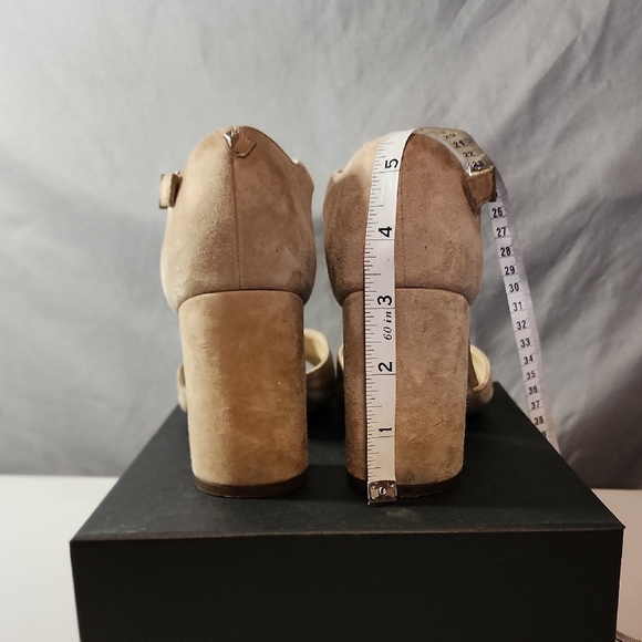 Sam Edelman Tan Block Heel Sandals - Picture 3 of 8